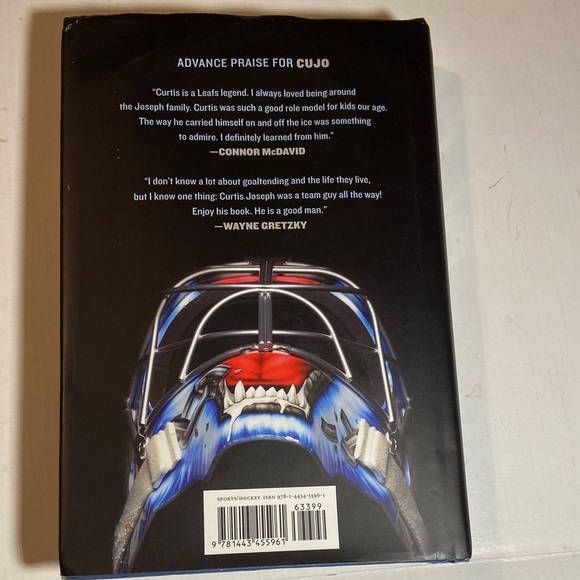 CUJO Book by Curtis Joseph -Autographed copy! - Picture 6 of 6